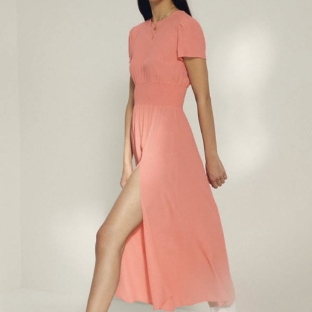 Wilfred Crew Neck Midi Dress